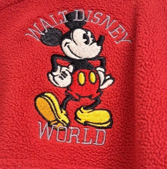 Walt Disney World Child's 1/4 Zip Up Pullover  Size S - Picture 2 of 6